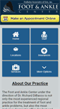 Mobile Screenshot of eriefootdoctors.com